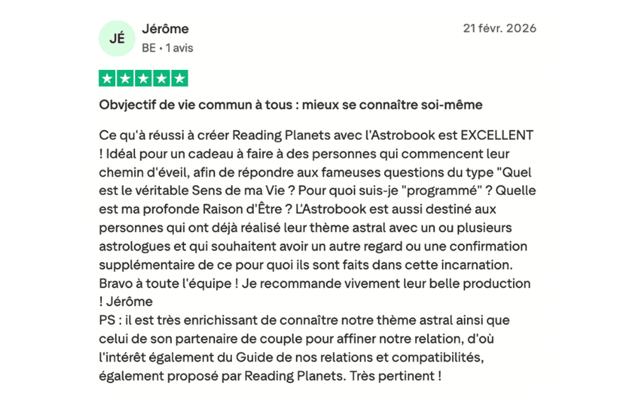 Avis client